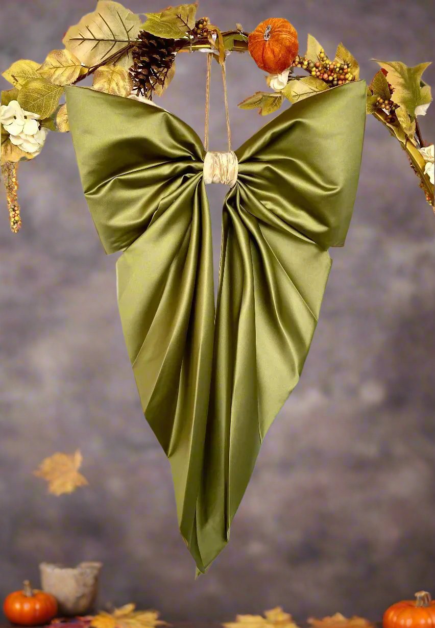 Large Reversible Satin Bow