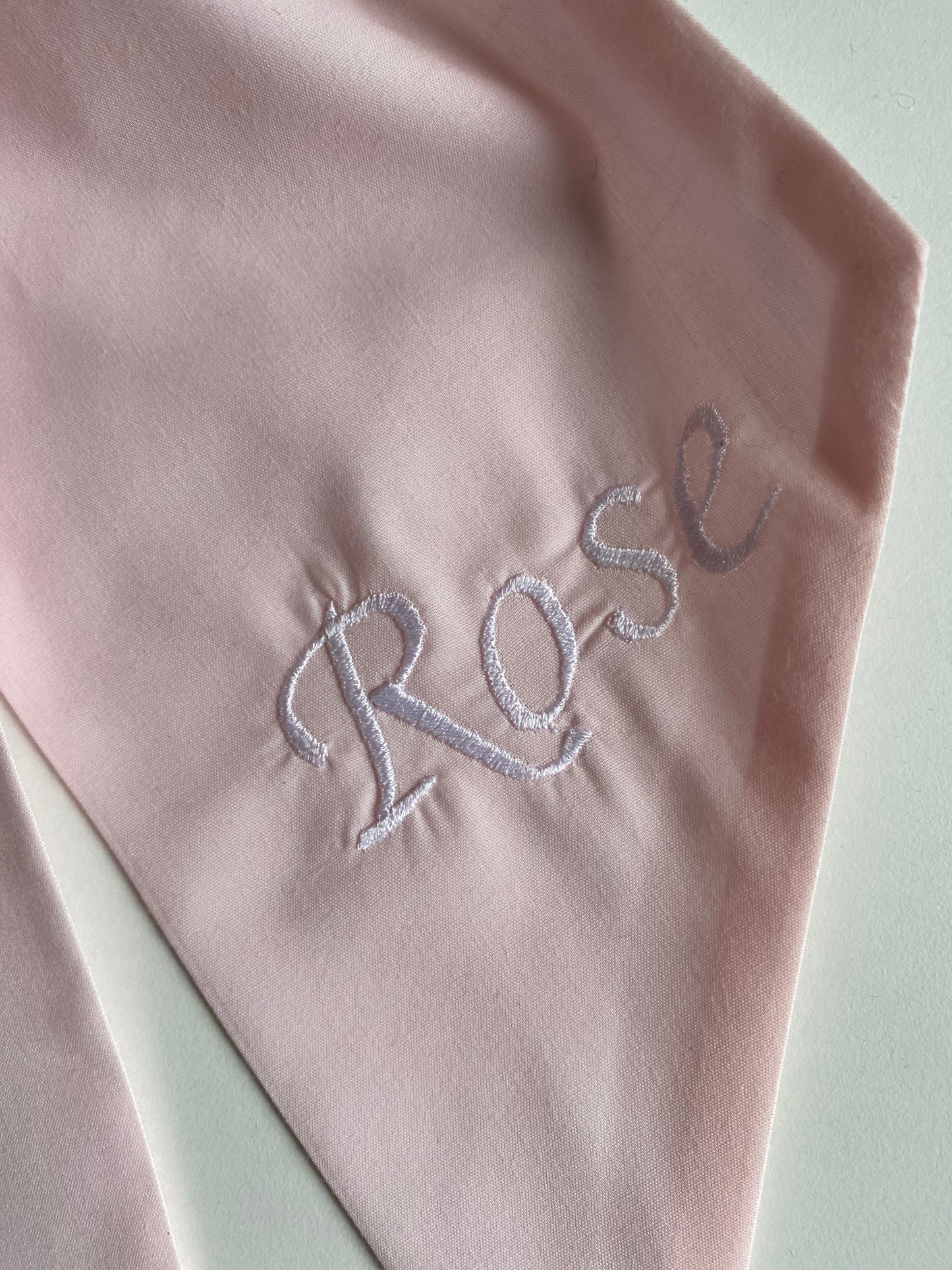 Personalised Cot Bow / Tieback