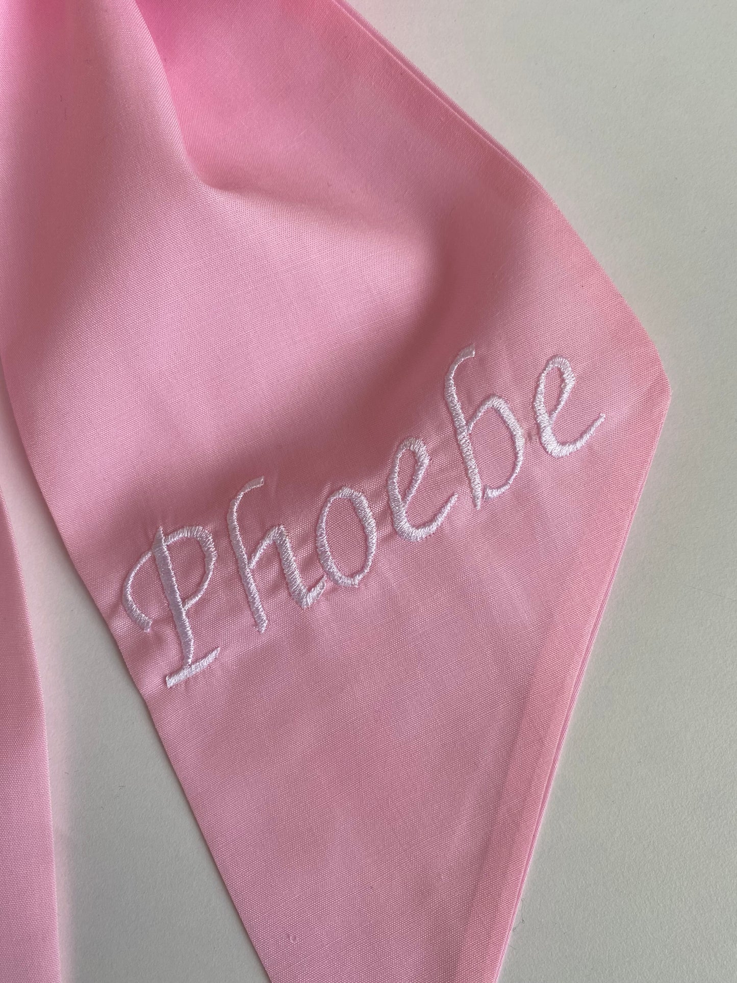 Personalised Cot Bow / Tieback