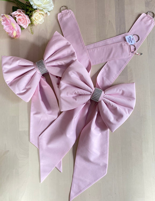 Padded Bow Curtain TieBacks