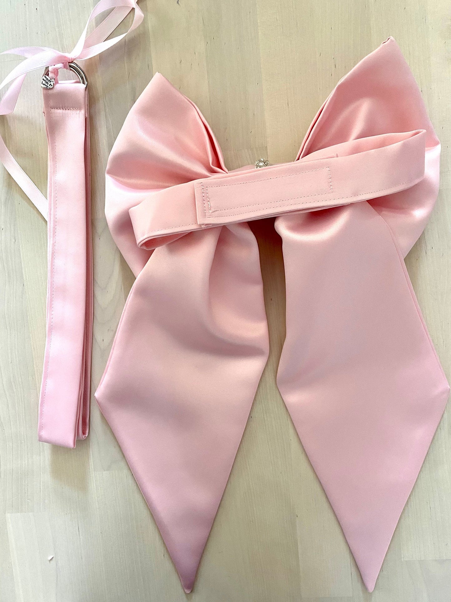 Pearl Bow Curtain Tie Back set